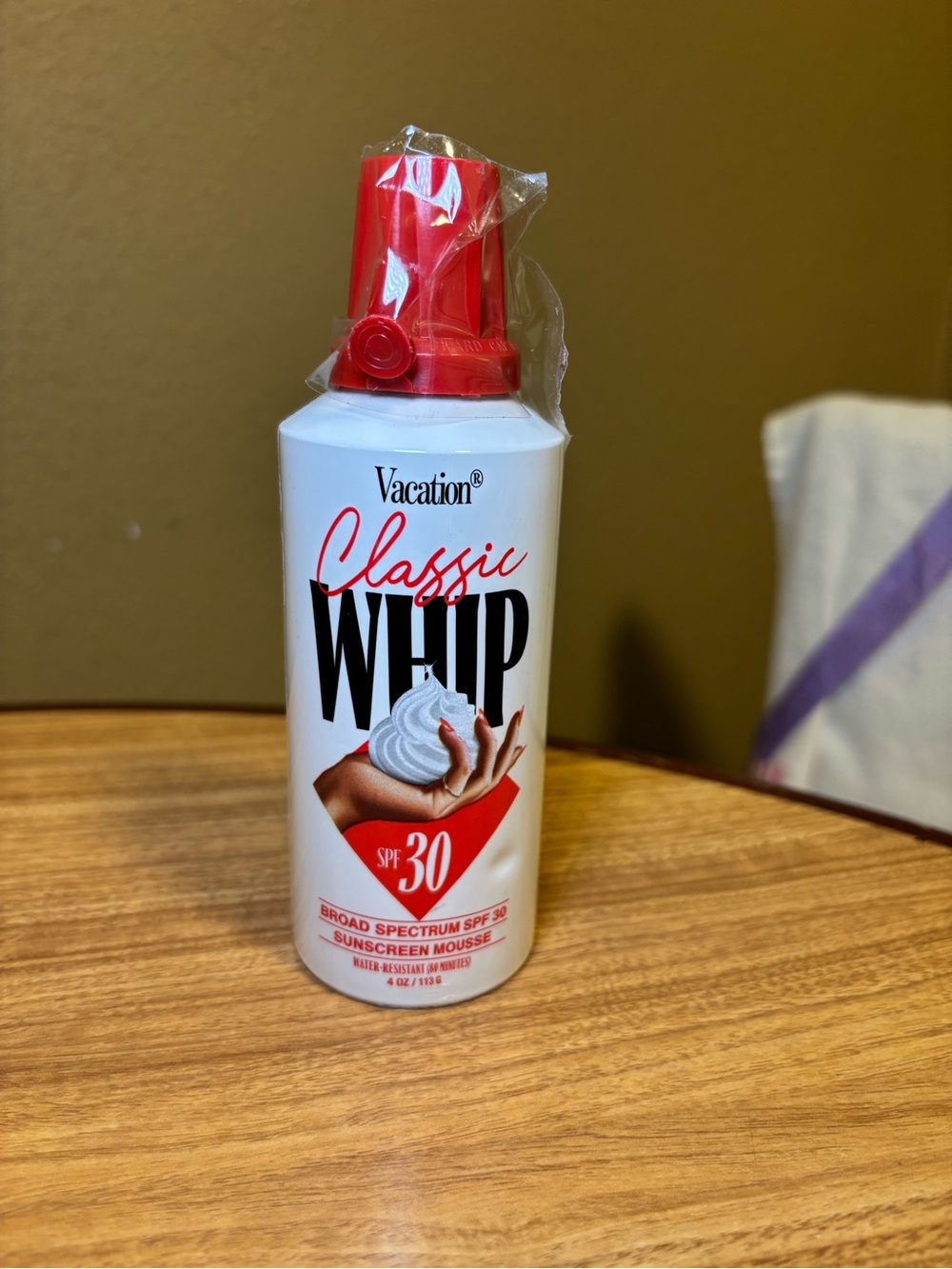 Vacation Classic Whip SPF 30 Sunscreen Mousse